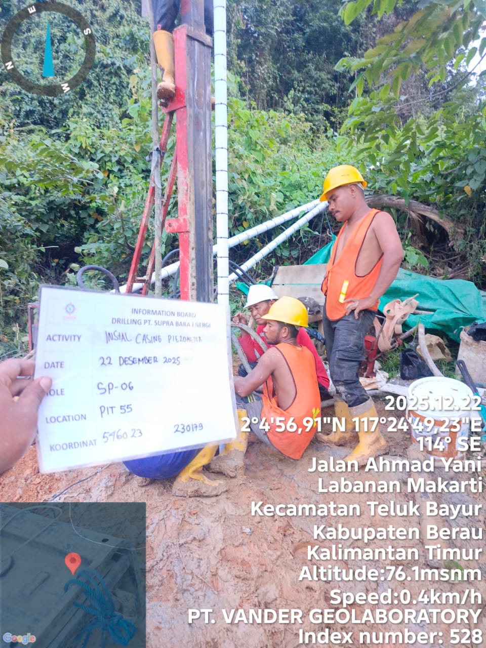 Pembuatan Sumur Pantau